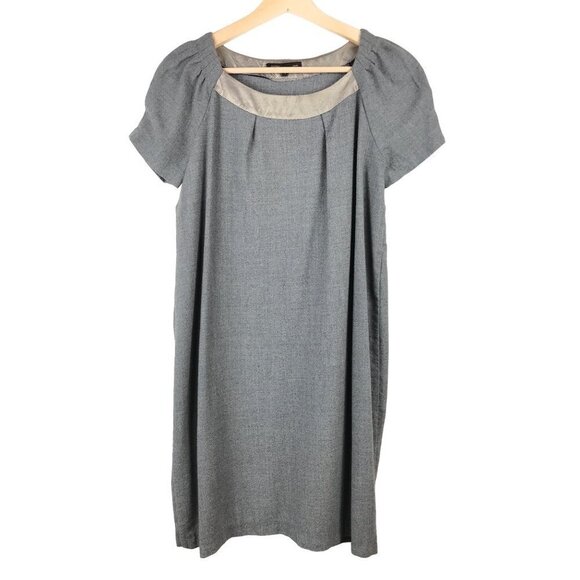 Maje Gray Wool Blend Sheath Dress Size 1 - Picture 1 of 10